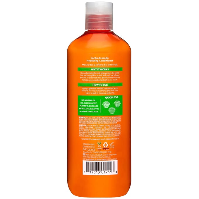 Cantu - Avocado + Shea Butter Hair Conditioner - Moisturising 400 ml.