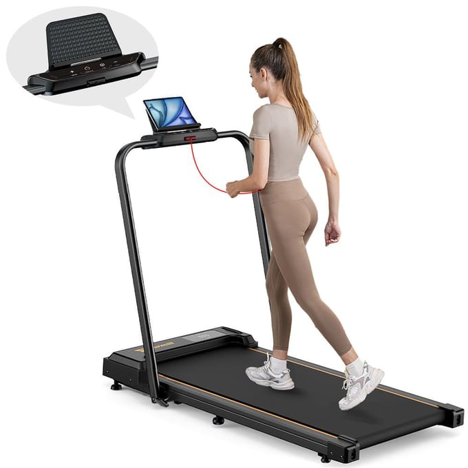 Formill FT-51 Loopband, 2,5 PK Motor, LED Display, Max. Belasting 120 kg, Snelheid 1-6 km/u zwart