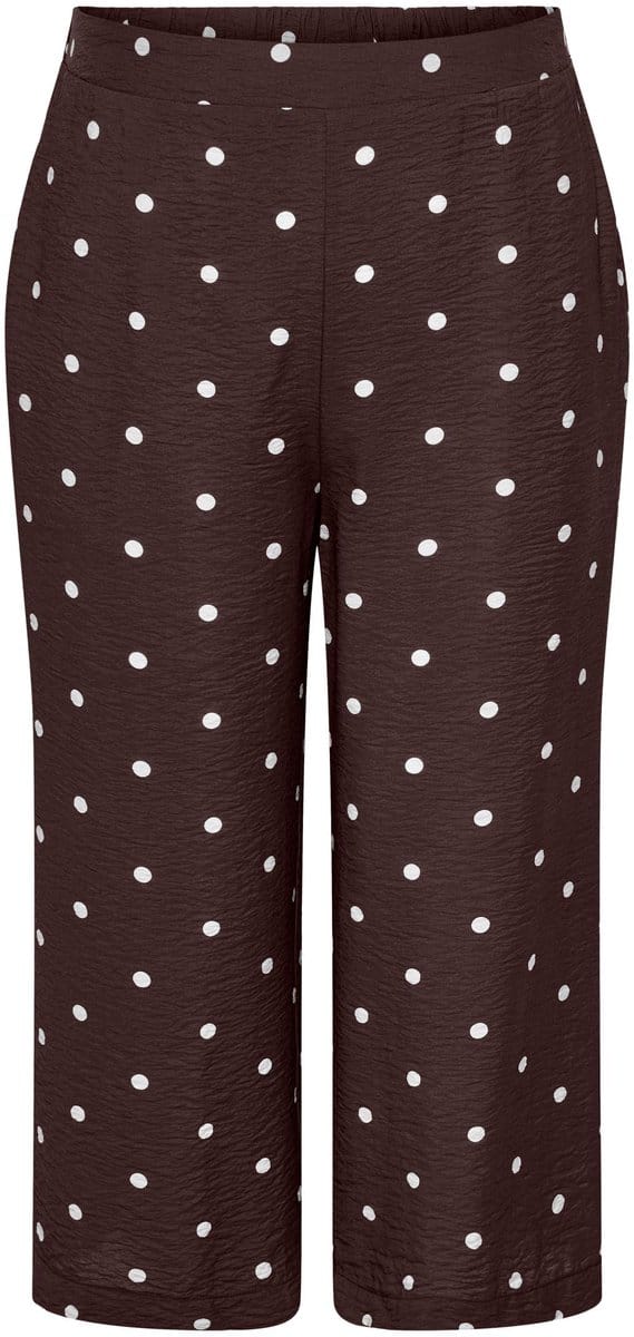 ONLY Carmakoma Culotte broek CARCARRIE Cropped fit Culotte broek