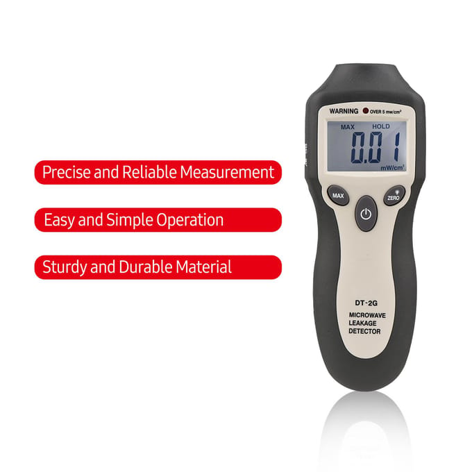 DT-2G Handheld Magnetron Lekkage Detector Hoge Precisie Digitale LCD Display EMF Meter