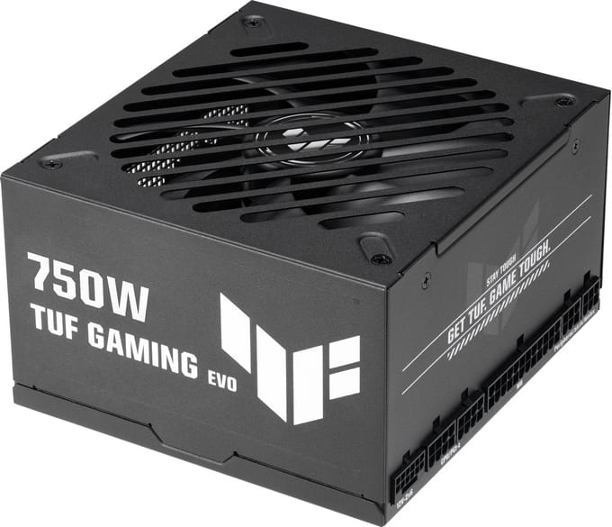 ASUS TUF GAMING 750G EVO 2026 Voeding - 750 Watt - 120 mm - ATX 3.1 - 80 Plus 80 PLUS Gold