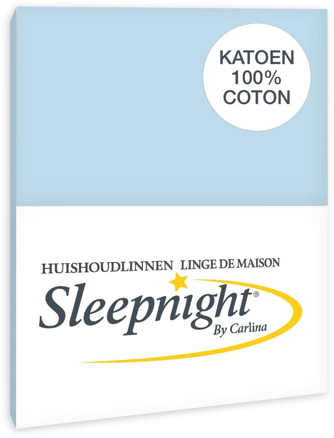 Sleepnight Kussensloop Katoen Hemelsblauw - 65 x 65 cm - [Blauw]