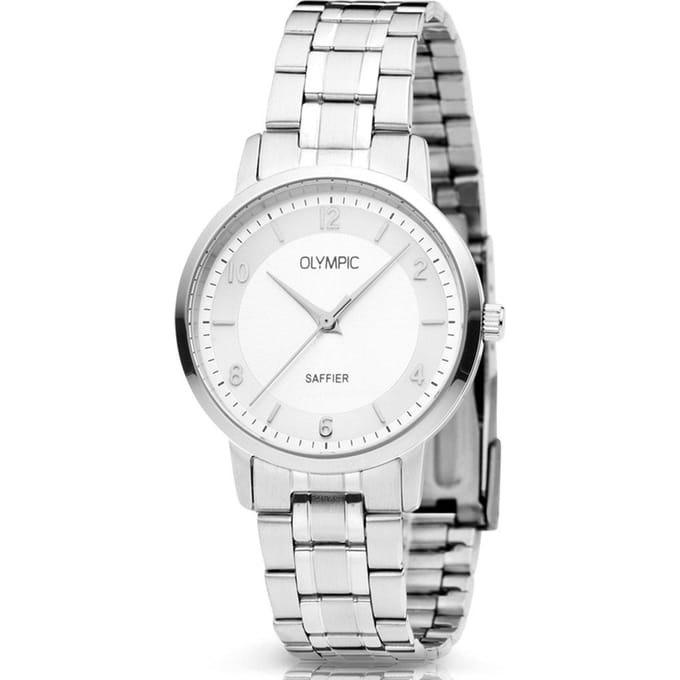 Olympic OL26DSS138 ALBA Horloge - Staal - Zilverkleurig - 29mm