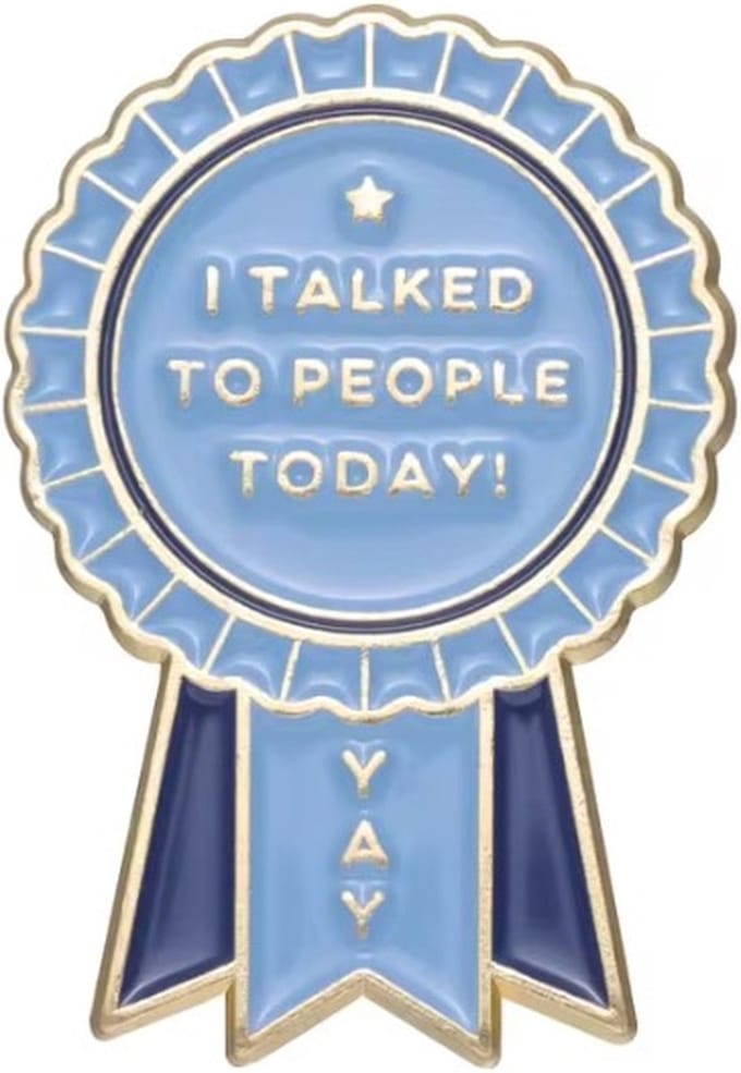 Pin Broche - enamel pin - kledingspeld - Talked award