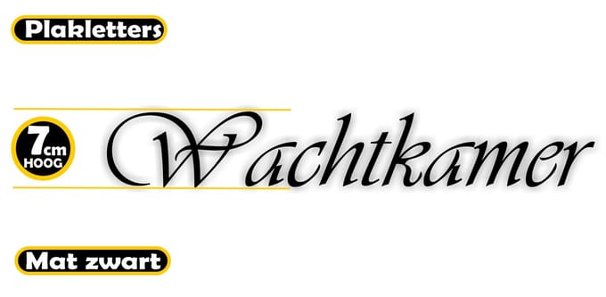 Jerma-Wachtkamer-Tekst sticker