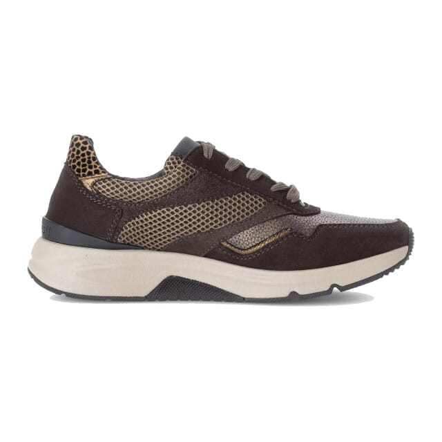 Gabor rollingsoft sensitive 76.896.44 - dames rollende wandelsneaker - Multikleur - maat 41 (EU) 7.5 (UK)