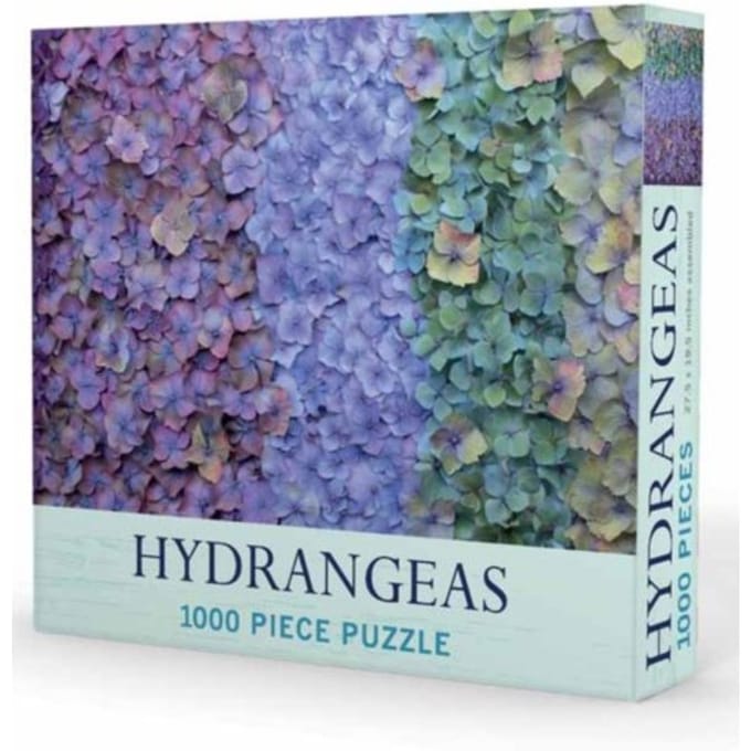 1000-Piece Puzzle: Hydrangeas - Gibbs Smith
