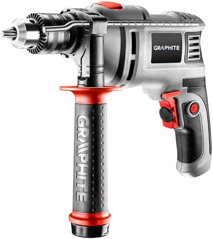 ELECTRISCHE KLOPBOORMACHINE 550W TANDKRANS BOORKOP - GRAPHITE