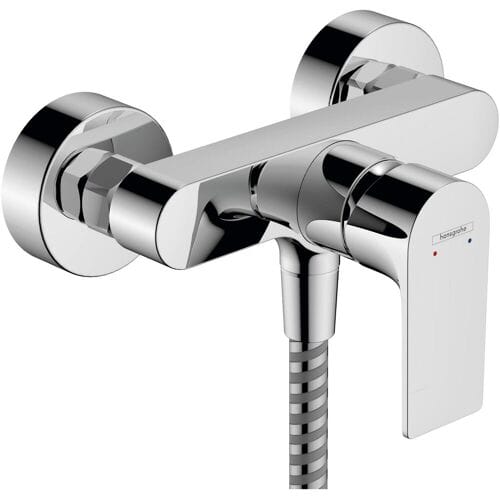 Hansgrohe Rebris e Eengreeps - opbouw douchemengkraan - hoogglans chroom