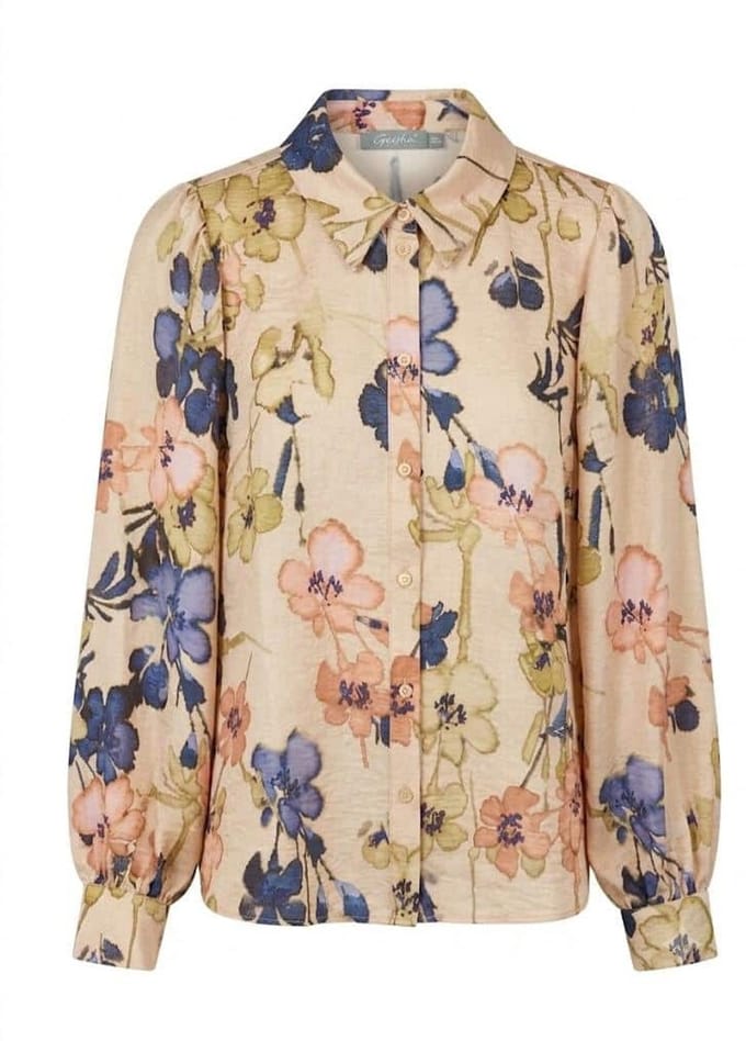 Geisha 63665-20 720 blouse sand/olive