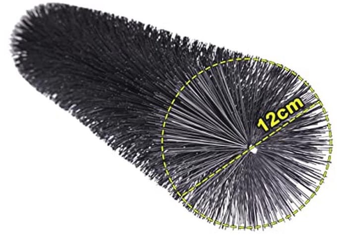 Dakgootborstel Ø 12 cm - Bladbescherming en Dierenafweer
