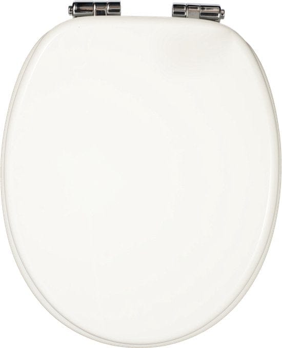 Aquazuro Wc-bril Fermo - Mdf - Softclose - Verstelbaar - Quick Release - Wit