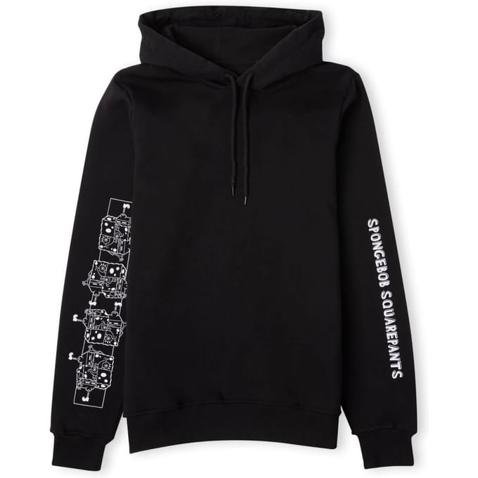 SpongeBob SquarePants Stacking Block Bob Unisex Hoodie - Zwart - L