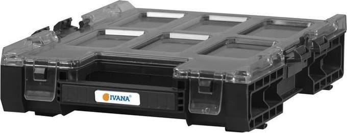 Ivana Assortimentskoffer M 8-Vaks 263x363x77mm