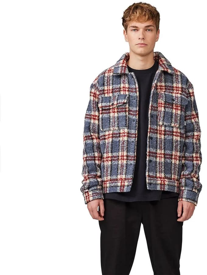 Makia York Jas Blauw M Man