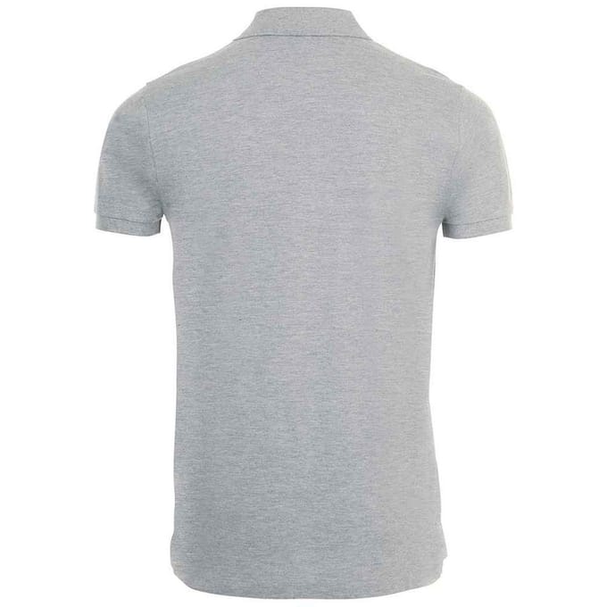 SOLS Heren Phoenix Poloshirt (Grijze Melange)