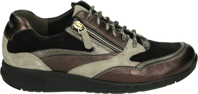 Durea - 6306 H - Lage sneakersDames sneakers - Kleur: Metallics - Maat: 38