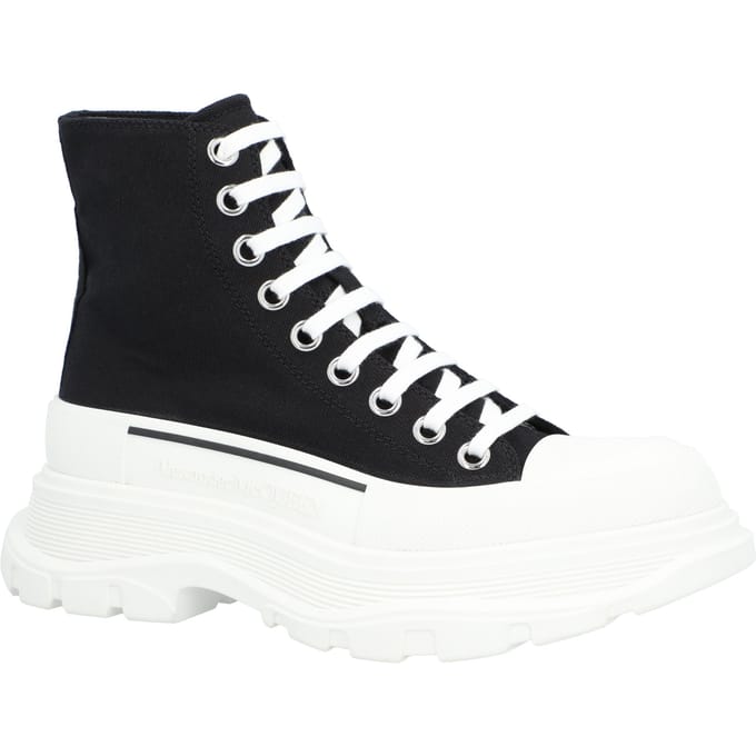 Alexander McQueen Tread Slick Boots 'Zwart'