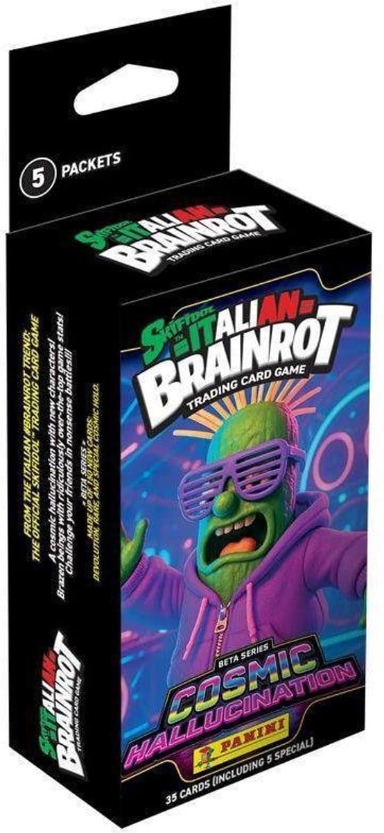 Panini Italian Brainrot 2 Blister 35 stuks
