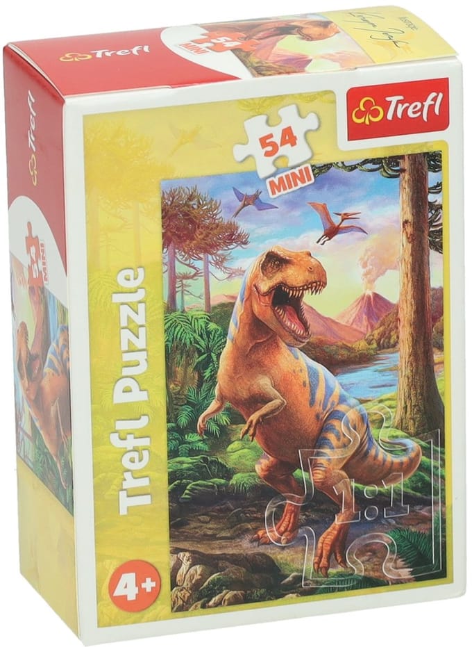 Mini Puzzel Amazing Dino, 54st.