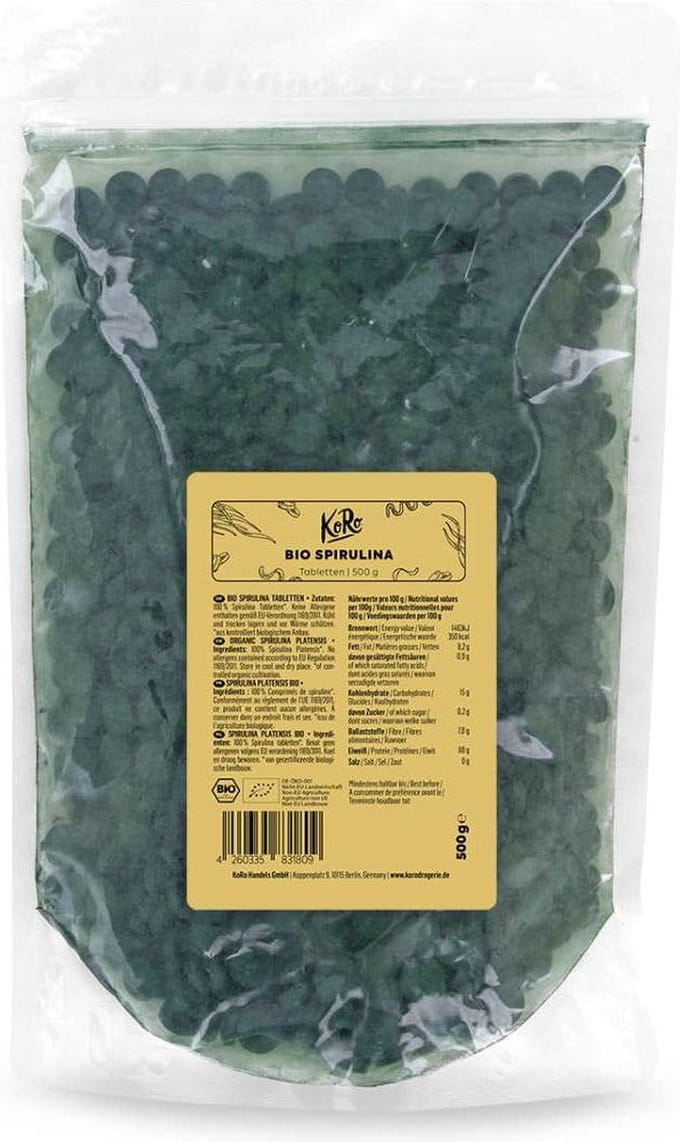 KoRo | Bio spirulinatabletten 500 g