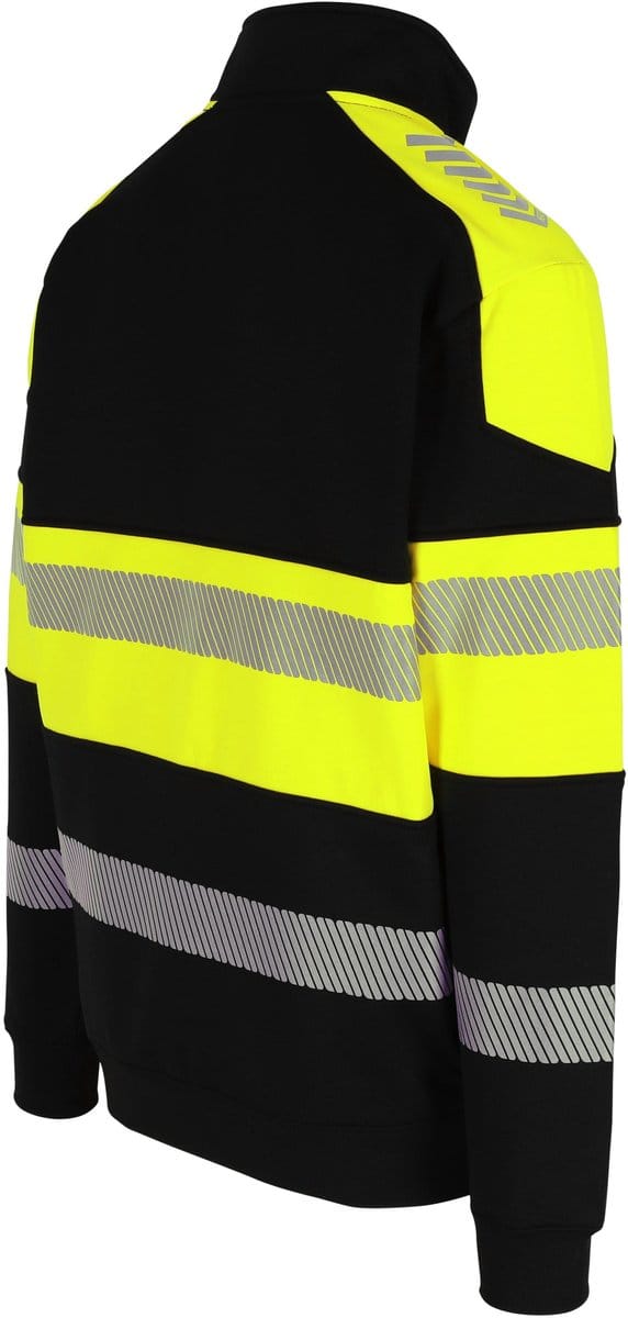 Herock Karis High Vis Sweatvest Zwart / S