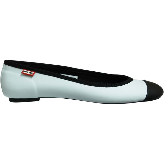 Hunter Origineel Ballet Dames Wit Schoenen