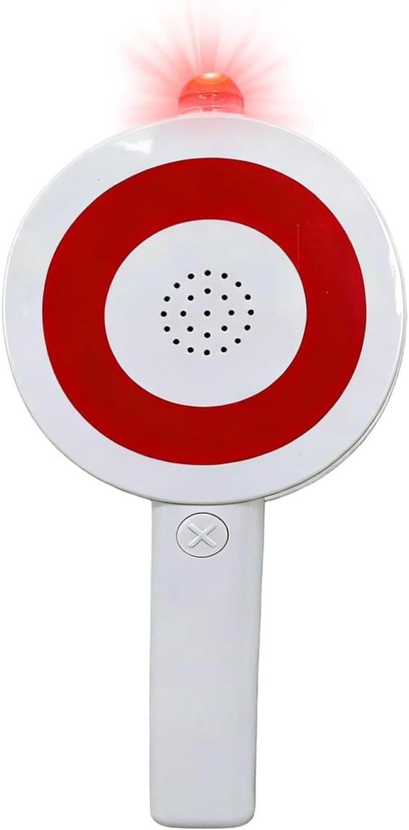 Stempeddels - Antwoord paddles - Interactieve quiz - Dubbelzijdig lichtbord - 10x20.2cm - Niet gespecificeerd