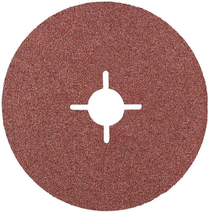 GRAPHITE Serie - Fiberschijf - 125mm - K100 - Voor Metaal en Kunststof