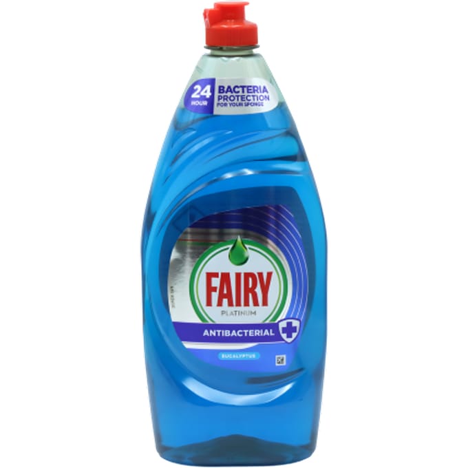 Fairy Platinum Antibacterial Eucalyptus Afwasmiddel – 900ml