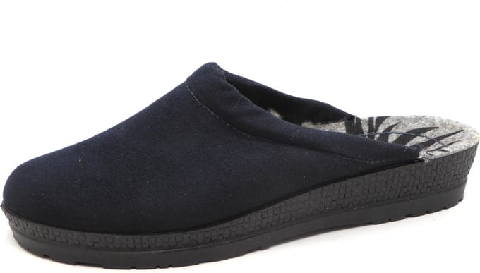 Rohde Pantoffels blauw Suede - Dames - Maat 43