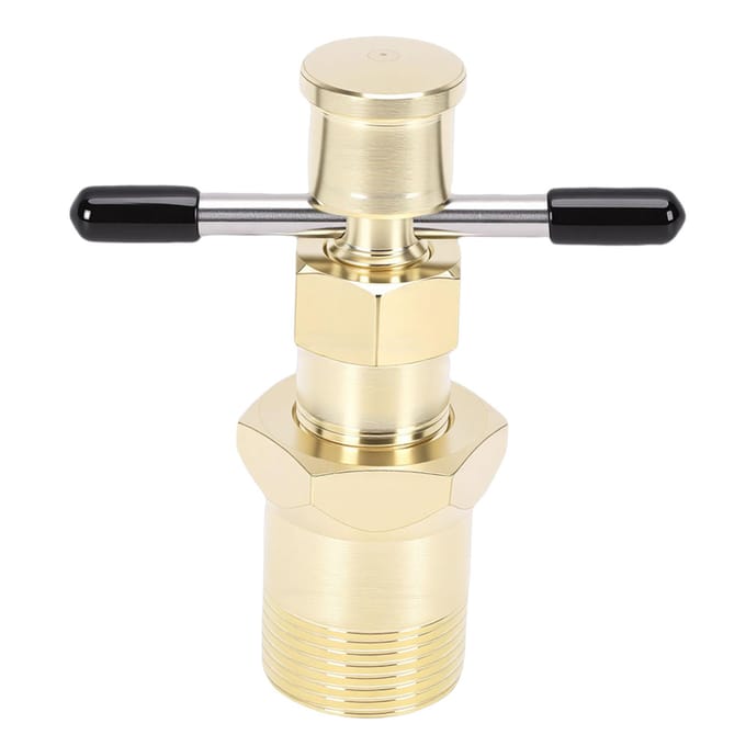 Olijfverwijderaar Trekker Ferrule Trekker Afneembare Hefboom Handvat Compressie   Verwijderingsgereedschap voor NPT 1/2in 3/4in Leidingen beige