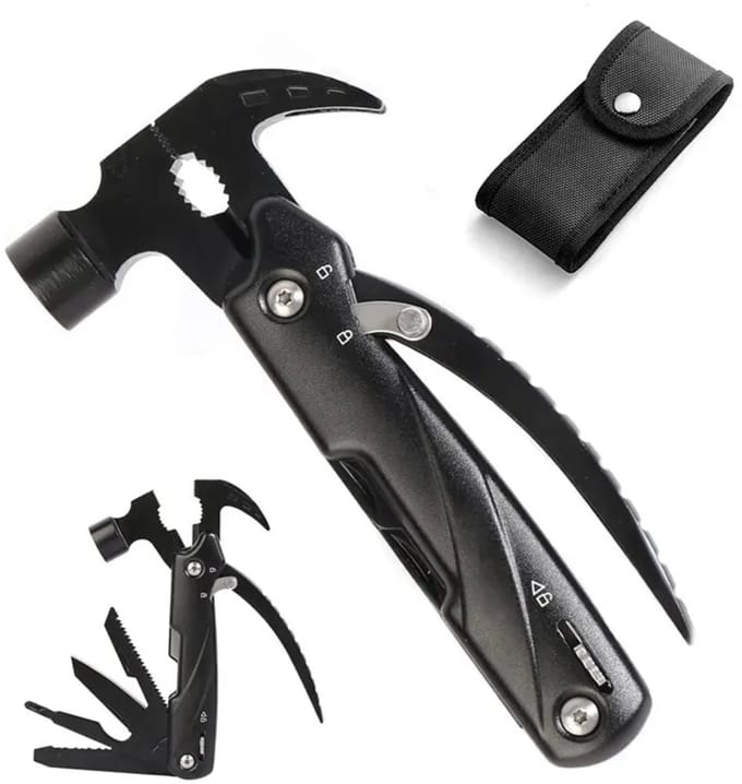 WorkPro® Tactisch Zakmes - Multitool - Zakmes set - Survival Mes - Kampeer Zakmes - Scouting mes - 3 delig