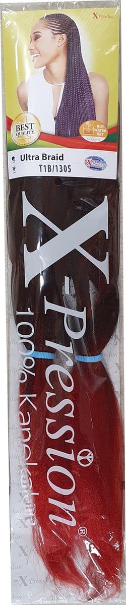 Haarextensies X-Pression Nº T1B/130S