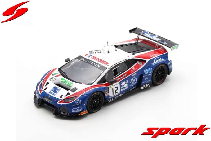 Lamborghini Huracán GT3 Ombra Racing #12 24H Spa 2018 - 1:43 - Spark