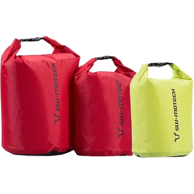 3 sets waterdichte zakken SW-Motech drypack 4 8 13 l.