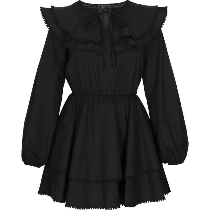 Faina Jurk Dames zwart