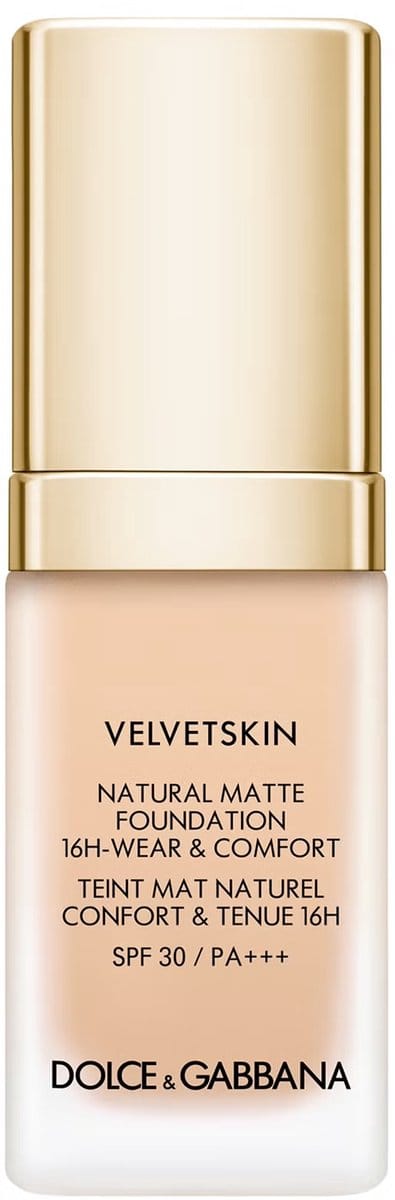 Dolce&Gabbana Velvetskin - Natural Matte Foundation SPF30 - 335 Cameo