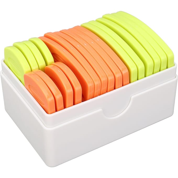 Peignes de Blocage Tricot Tricot Crochet Couture Ensemble de Peignes Outils de Projet Maison Orange Jaune orange