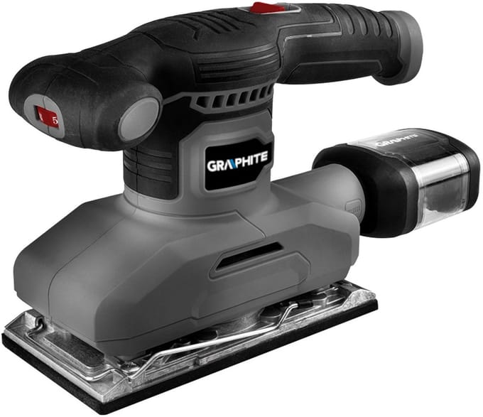Graphite 59G326 - Excenterschuurmachine - 260W - 90x187 mm - Antislip Handgreep