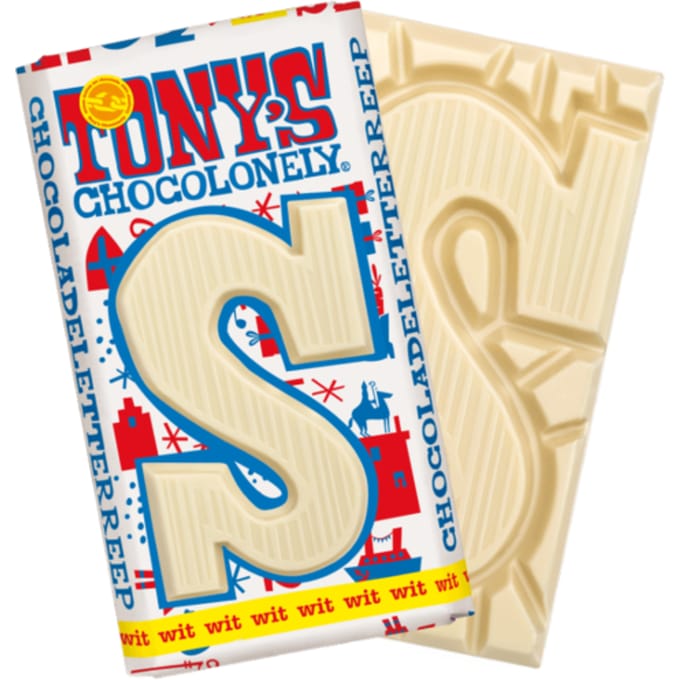 Tony’s chocolonely letterreep s - wit