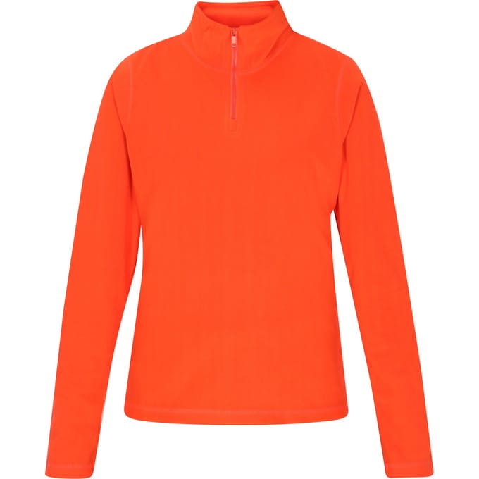 Mymo Fleece trui Dames oranje