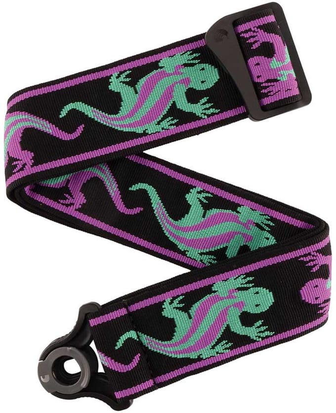 D'Addario Planet Waves Lizard gitaarband met automatische vergrendeling