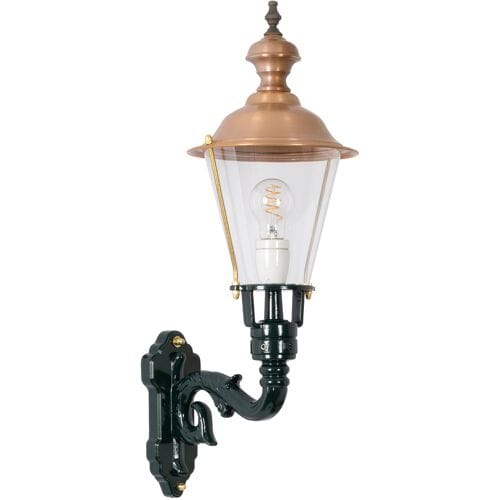 KS Verlichting Buitenlamp - Schardam - E27 - Aluminium - Koper - M
