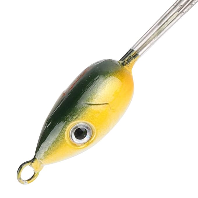 5 Armen Alabama Paraplu Jig Head Visrig Aas Vislokmiddelen Met Wartels(3#) gray