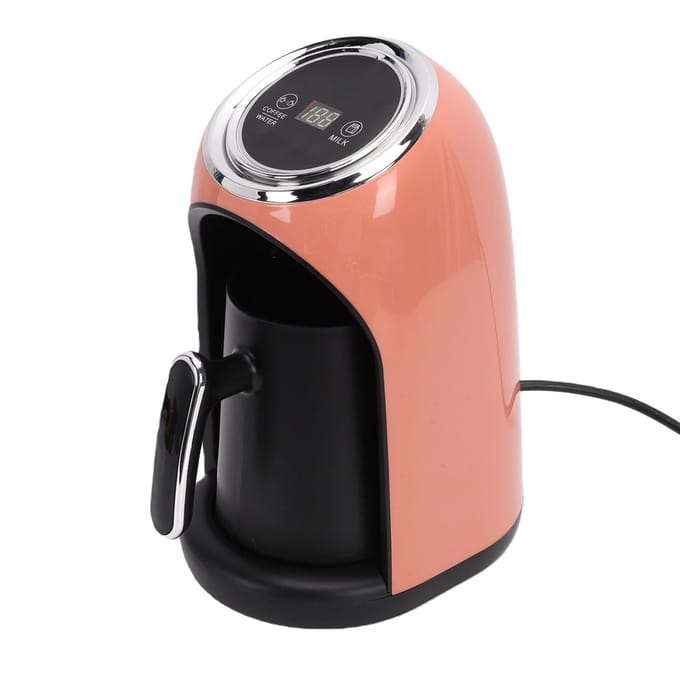 Turkse Koffiezetapparaat 600ml Heetwaterketel Elektrische Thee Melkwarmer Draagbaar Ontwerp voor Huis Kantoor Reizen