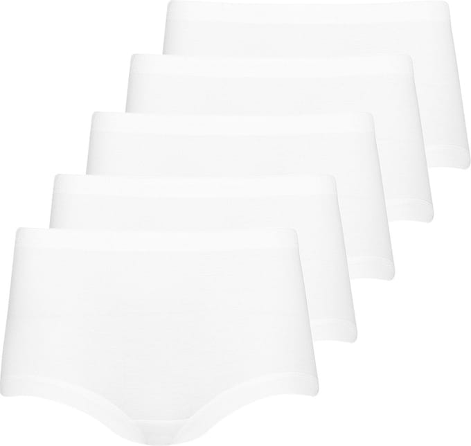 ESGE Dames tailleslip 5 pack Basic - à fines côtes
