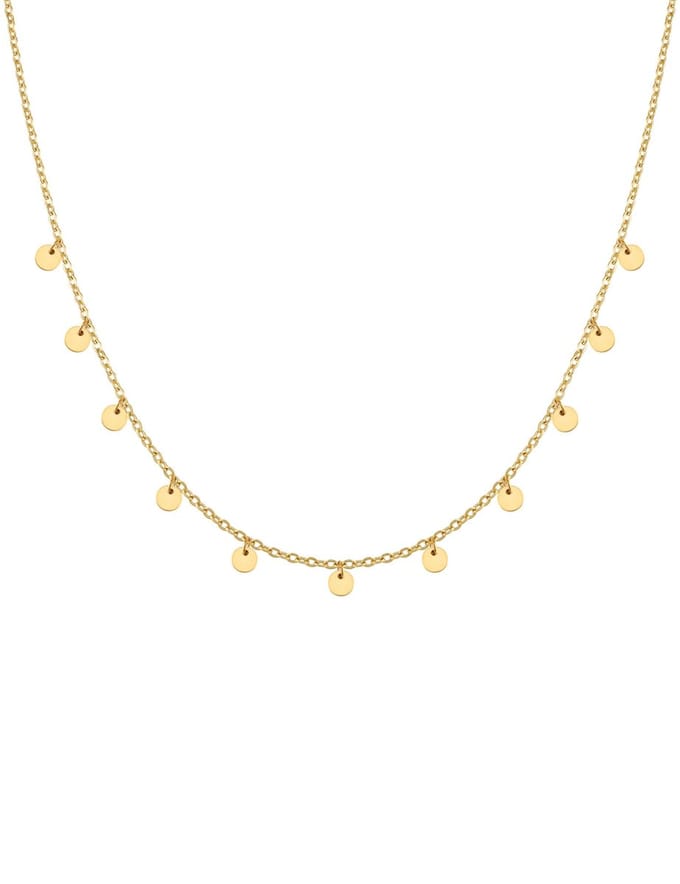 good.designs Ketting met elf munten