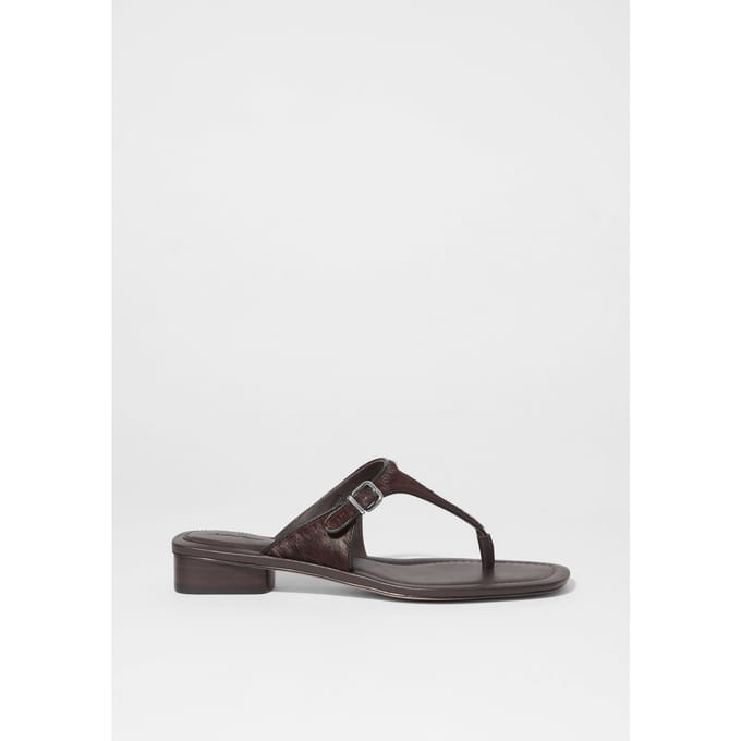 & Other Stories Zora Summer Flat Brown Taglia: 40 | Infradito Outlet | Donna | Marrone