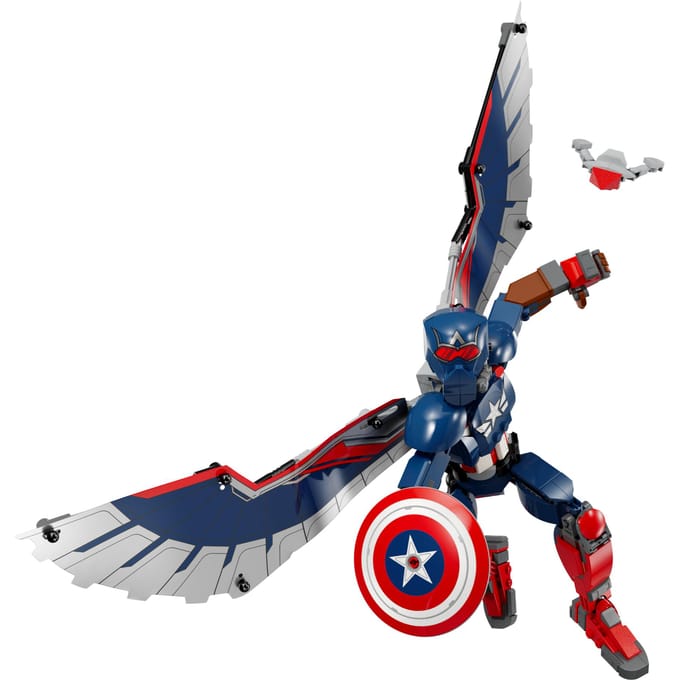 LEGO 76296 Super Heroes Nieuwe Captain America bouwfiguur Bouwsets
